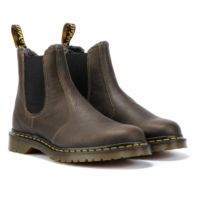 Dr. Martens 2976 WL Grizzly Lederbraune Stiefel