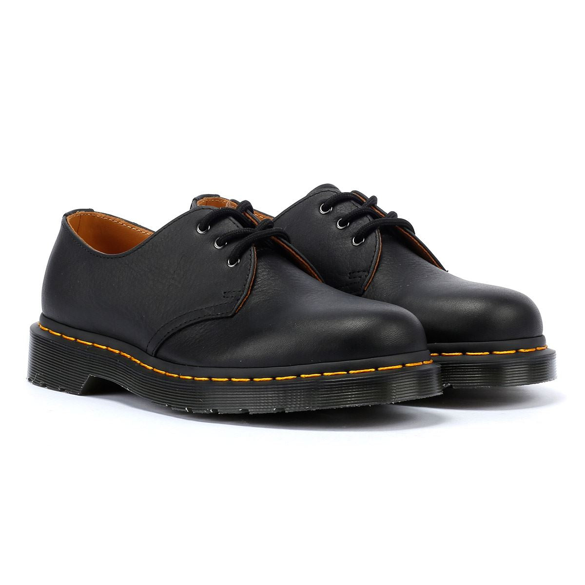 Dr. Martens 1461 Ambassador Schwarze Farbe Lederschnürschuhe