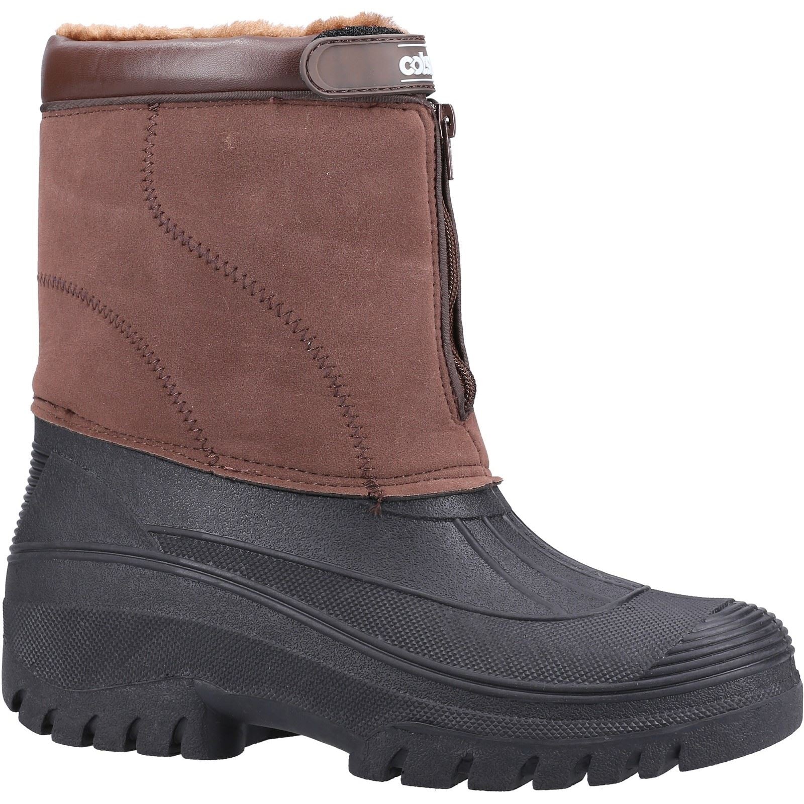 Cotswold Venture Synthetische Braune Gummistiefel