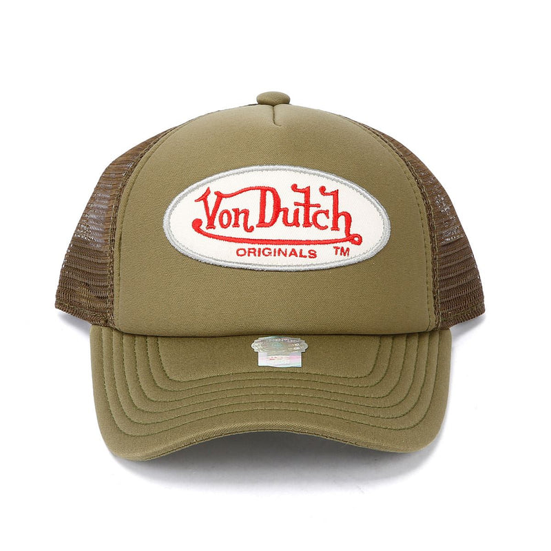 Von Dutch Trucker Tampa Baumwoll Khaki Kappe