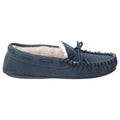 Hush Puppies Allie Wildleder Damen Hausschuhe In Marineblau