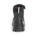 Muck Boots Apex Mid Zip Gummischwarze/Dunkle Schatten-Gummistiefel