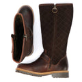 Barbour Willow Tall Damenstiefel Aus Braunem Wildleder