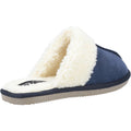 Hush Puppies Arianna Wildleder Damen Hausschuhe In Marineblau