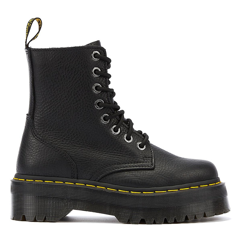 Dr. Martens Jadon 3 Pisa Leder Schwarze Stiefel