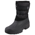 Cotswold Chase Stoff Schwarze Farbe Gummistiefel