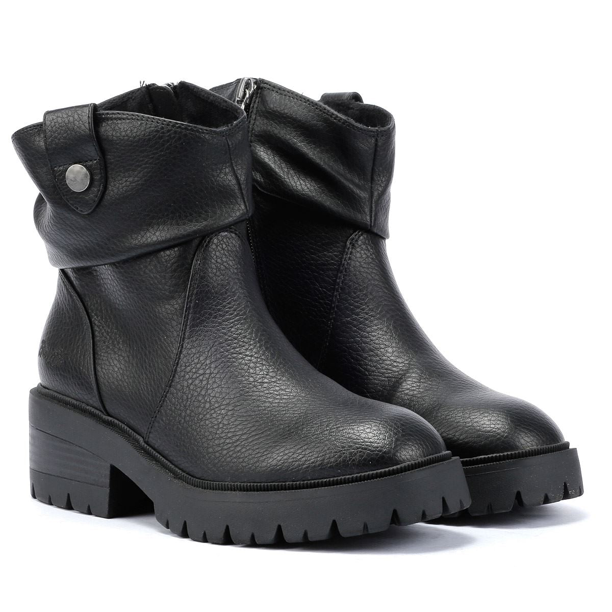 Blowfish Malibu Juniper Damen Schwarze Stiefel Tower London.De