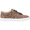 Hush Puppies Tessa Wildleder Damen Leoparden-Sneaker