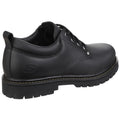 Skechers Tom Cats Schwarze Farbe Herren-Schnürschuhe Aus Leder