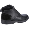 Hush Puppies Dean Wildleder Herren Schwarze Stiefel