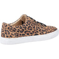 Hush Puppies Tessa Wildleder Damen Leoparden-Sneaker