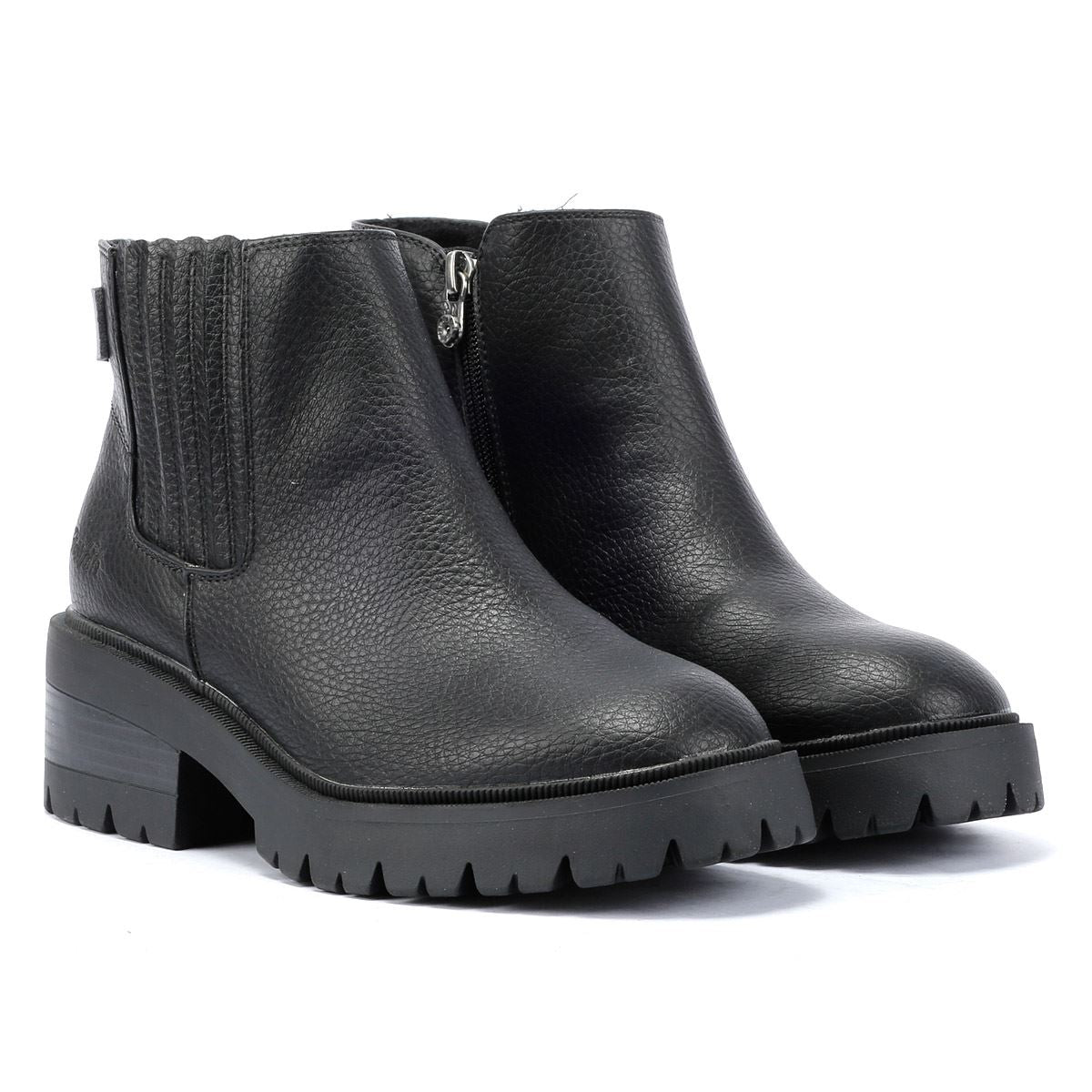 Blowfish Malibu Joy Damen Schwarze Stiefel