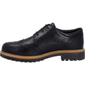 Hunter Cawdor Leder Herren-Schwarz Brogues-Schuhe