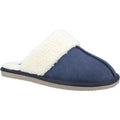 Hush Puppies Arianna Wildleder Damen Hausschuhe In Marineblau