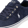 Ralph Lauren Hanford III Leder Herrenblaue Turnschuhe