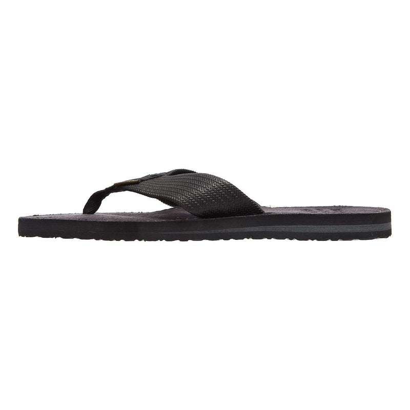 Barbour Toeman Herren Schwarz Flip Flops