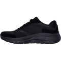 Skechers Arch Fit 2.0 The Keep Schwarze Farbe Ledersneaker Für Herren