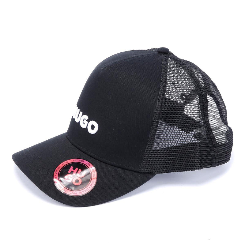 Hugo Marsel Trucker Baumwoll-Herrenschwarzkappen