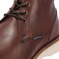 Ben Sherman Hampton Rote Herrenstiefel Aus Leder