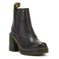 Dr. Martens Spence Sendal Leder Damen Schwarze Stiefel