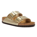 Birkenstock Arizona Birko Flor Damen Gold Sandalen