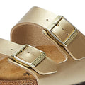 Birkenstock Arizona Birko Flor Damen Gold Sandalen