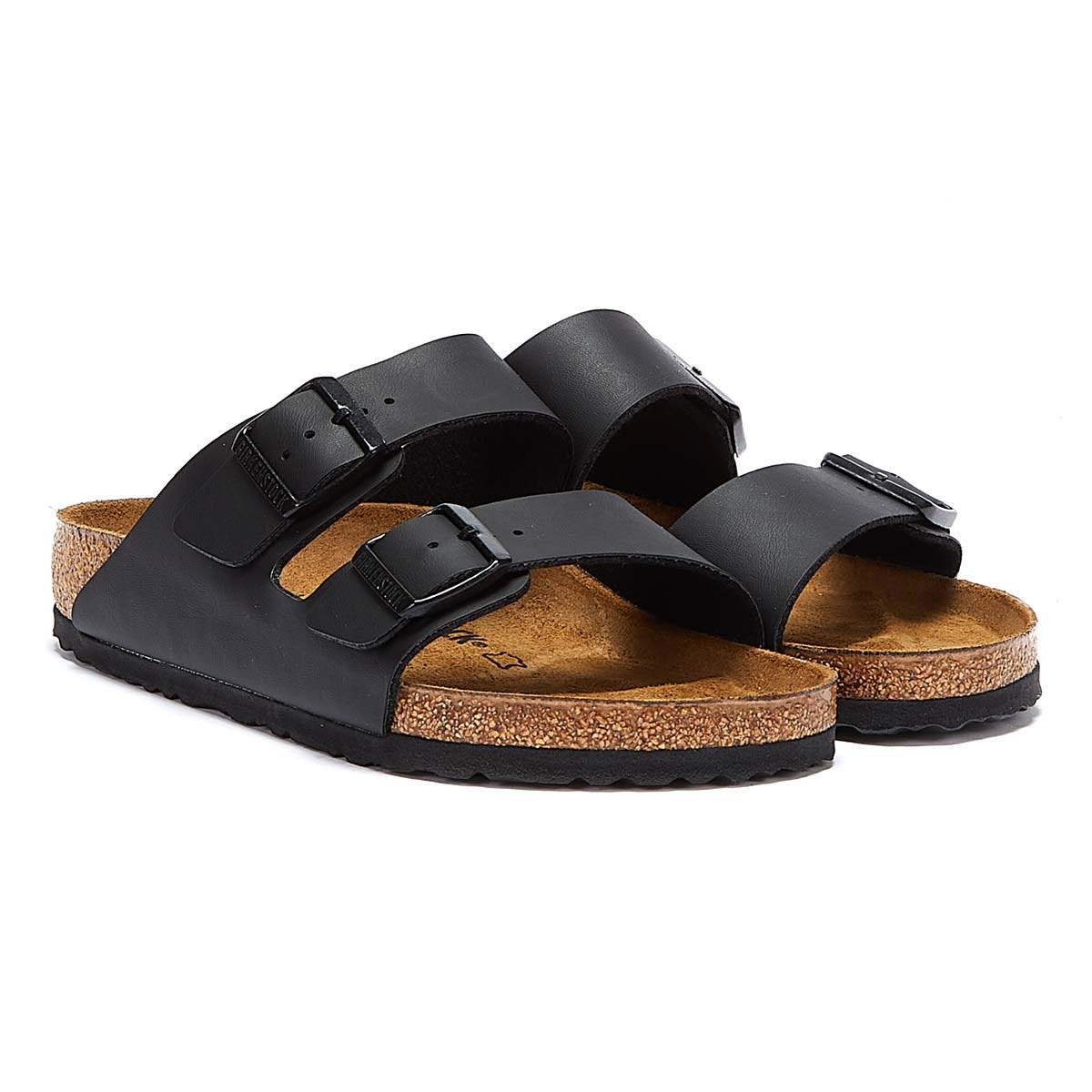 Birkenstock Arizona Birko-Flor Damen Schwarz Regulär Sandalen