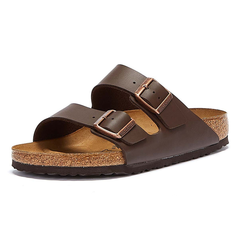 Birkenstock Arizona Birko-Flor Damen Braun Regulär Sandalen