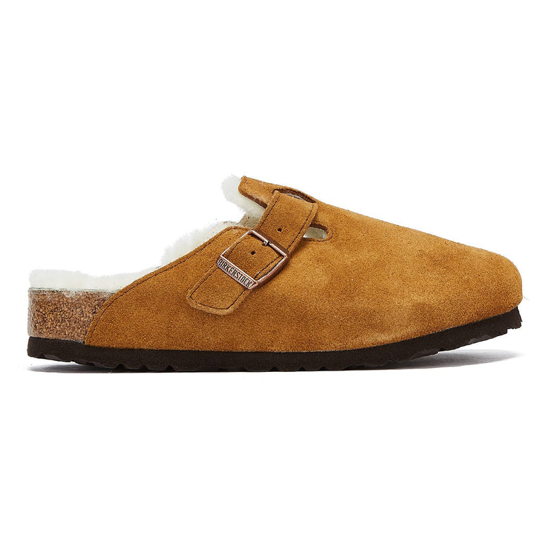 Birkenstock Boston Schurwoll-Nerz Hausschuhe