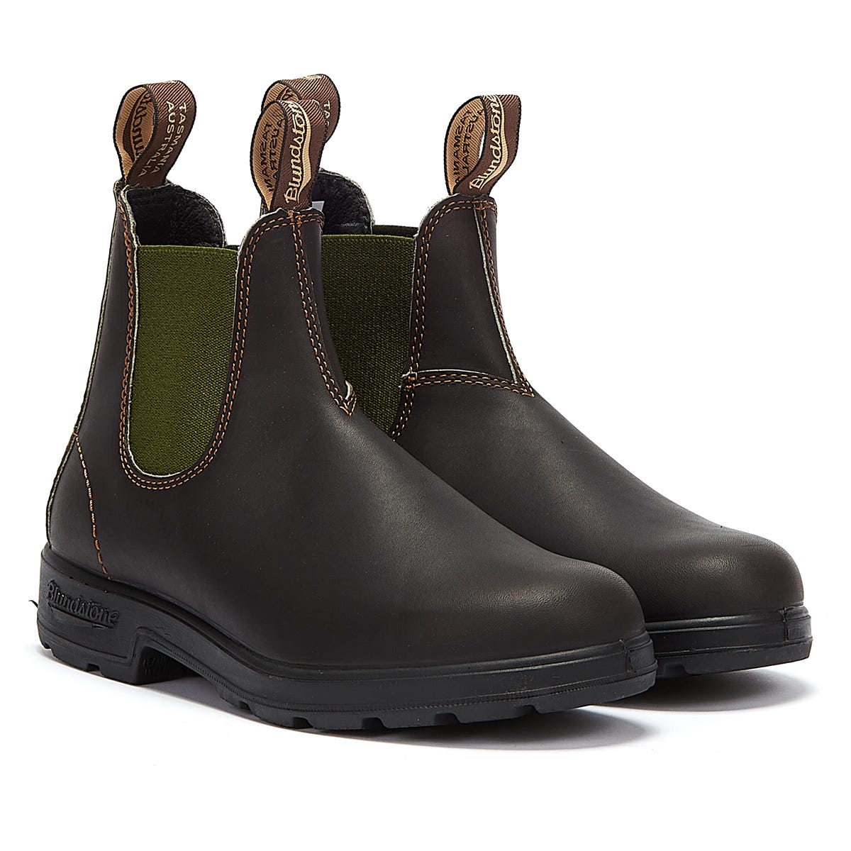 Blundstone Originals 519 Stout Braun / Olive Stiefel