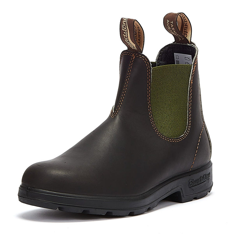 Blundstone Originals 519 Stout Braun / Olive Stiefel