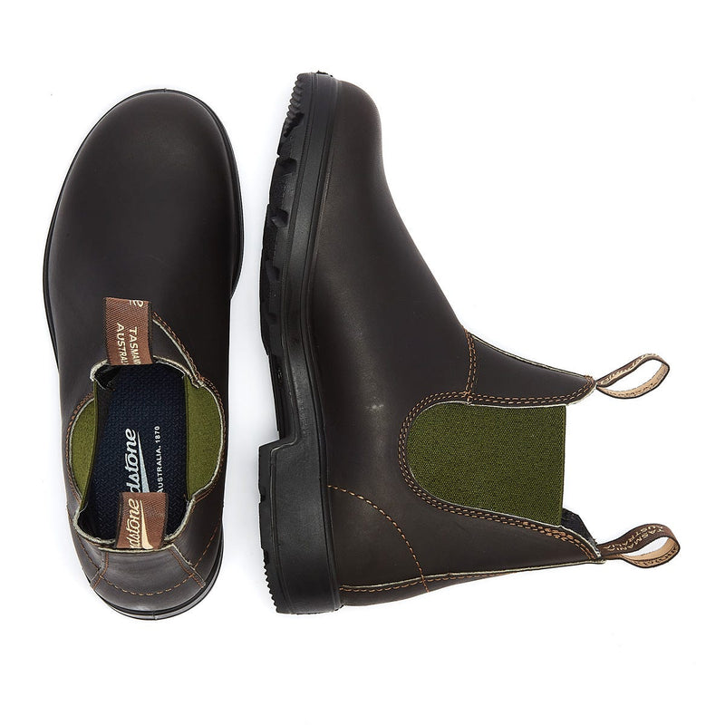 Blundstone Originals 519 Stout Braun / Olive Stiefel