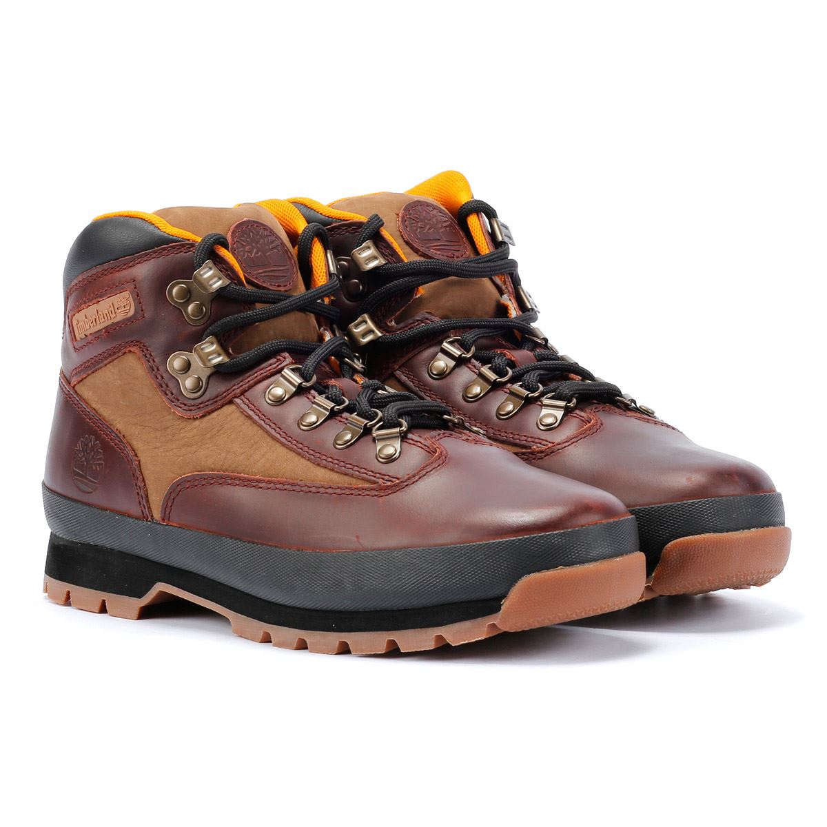 Timberland Euro Hiker Braune Herrenstiefel Aus Leder