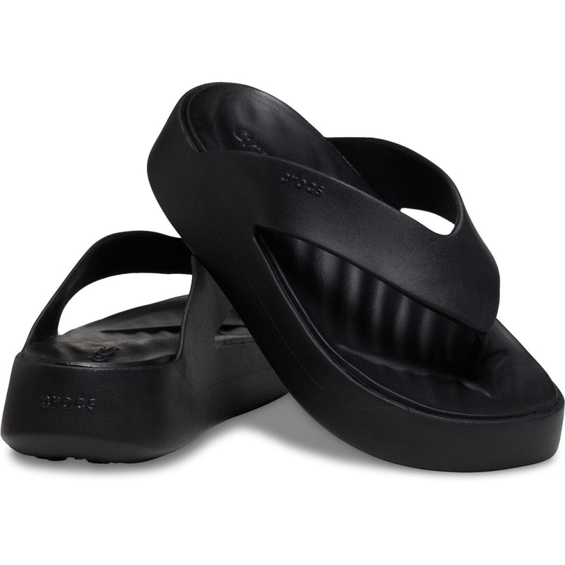 Crocs Getaway Platform Damen Sandalen Aus Thermoplastischem Material In Schwarz