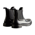 Hunter Commando Gloss Gummistiefel Für Damen In Schwarz