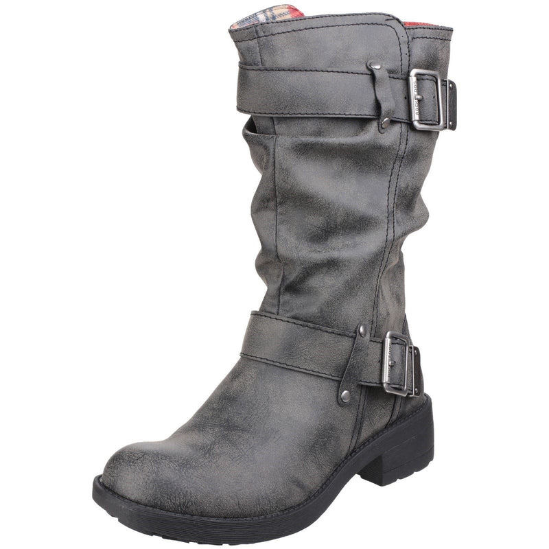 Rocket Dog Trumble Damen Schwarze Stiefel