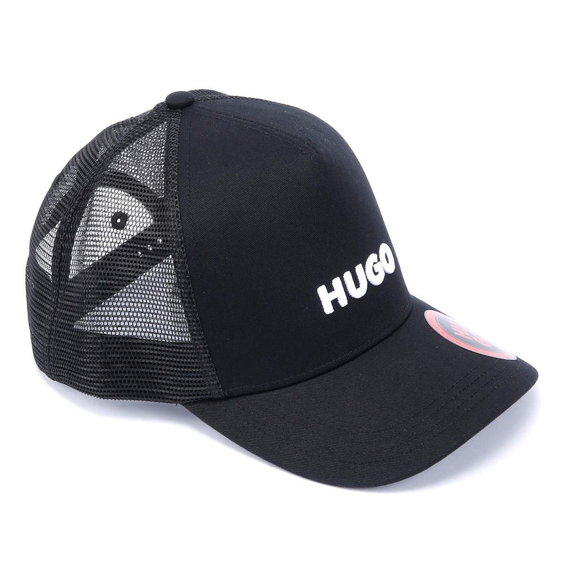 Hugo Marsel Trucker Baumwoll-Herrenschwarzkappen