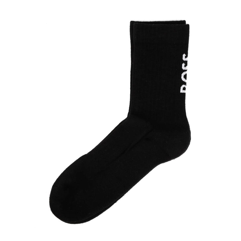 Boss 3 Pack Logo Herrensocken Aus Bambus In Schwarz, Kniehoch