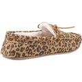 Hush Puppies Allie Wildleder Damen Leoparden Hausschuhe