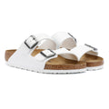 Birkenstock Arizona Birko-Flor Damen Weiße Sandalen