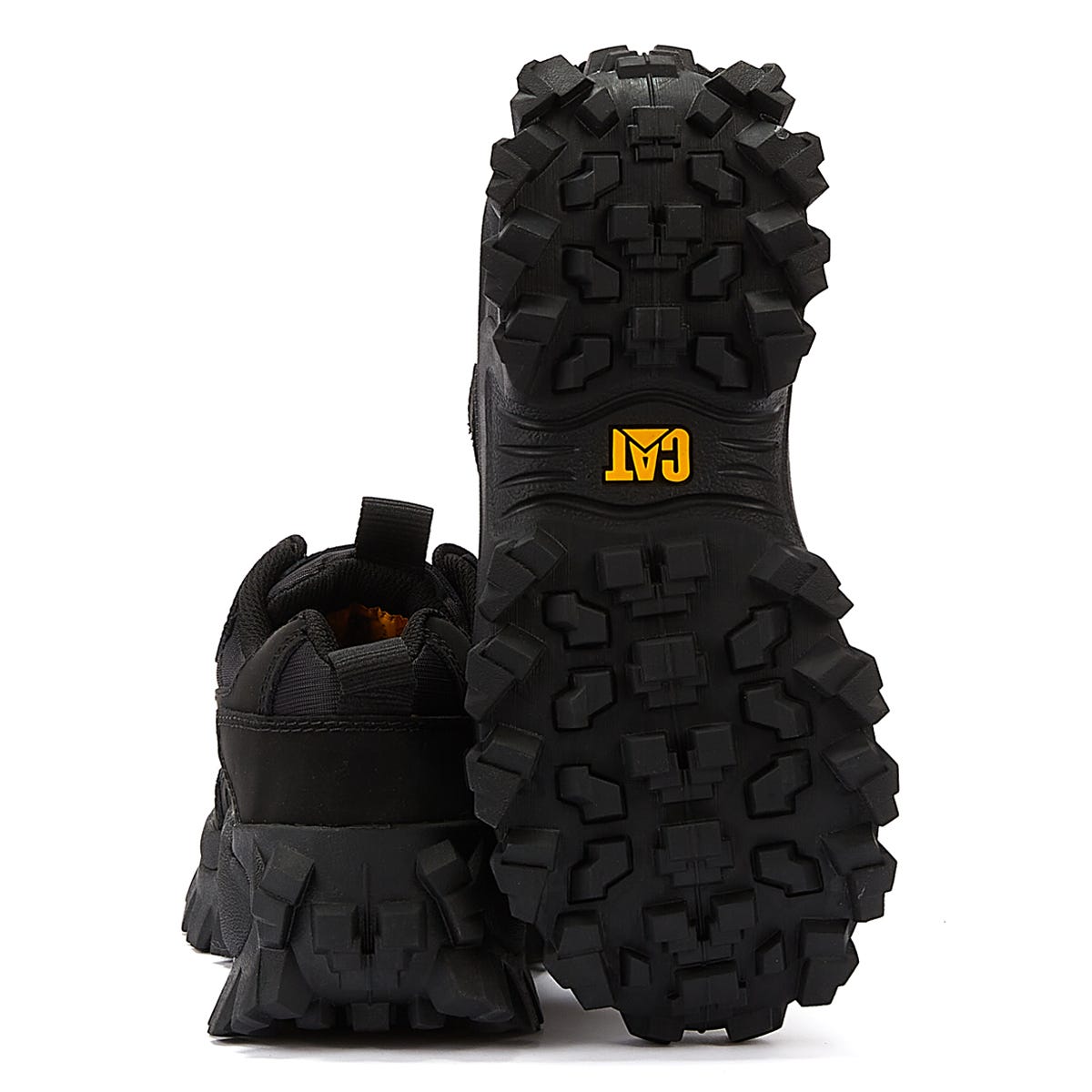 Caterpillar Intruder Unisex Black Out Trainers Tower London.De