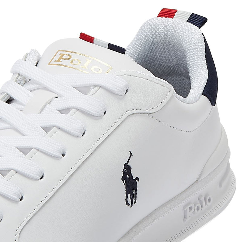 Ralph Lauren Hrt Ct Ii Sneakers Low Weiße Turnschuhe