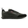 Hugo Icelin Runn Herren Schwarze Turnschuhe