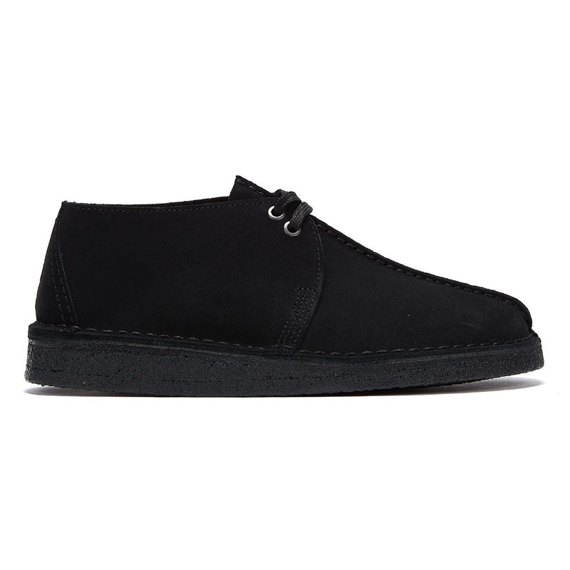 Clarks Originals Desert Trek Suede Herren Schwarz Schuhe