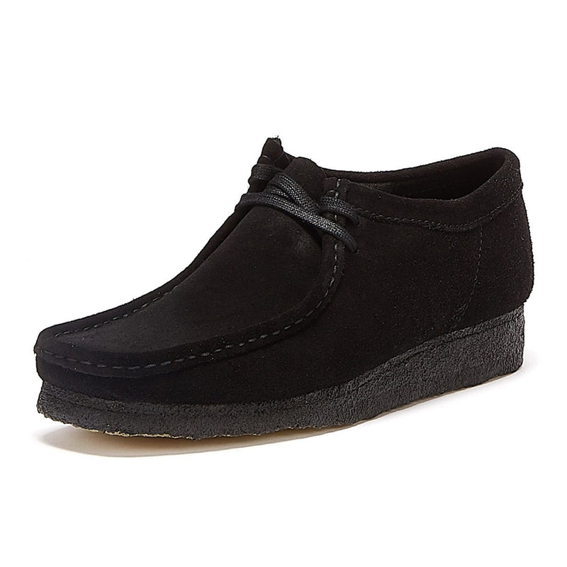 Clarks Originals Wallabee Herren Schwarz Schuhe