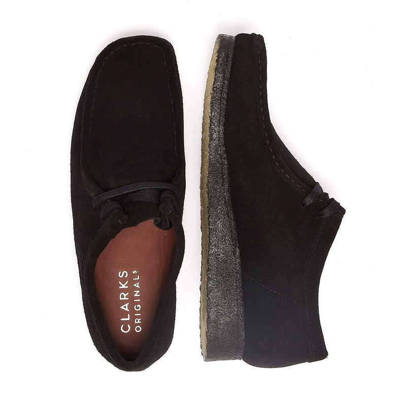 Clarks Originals Wallabee Herren Schwarz Schuhe