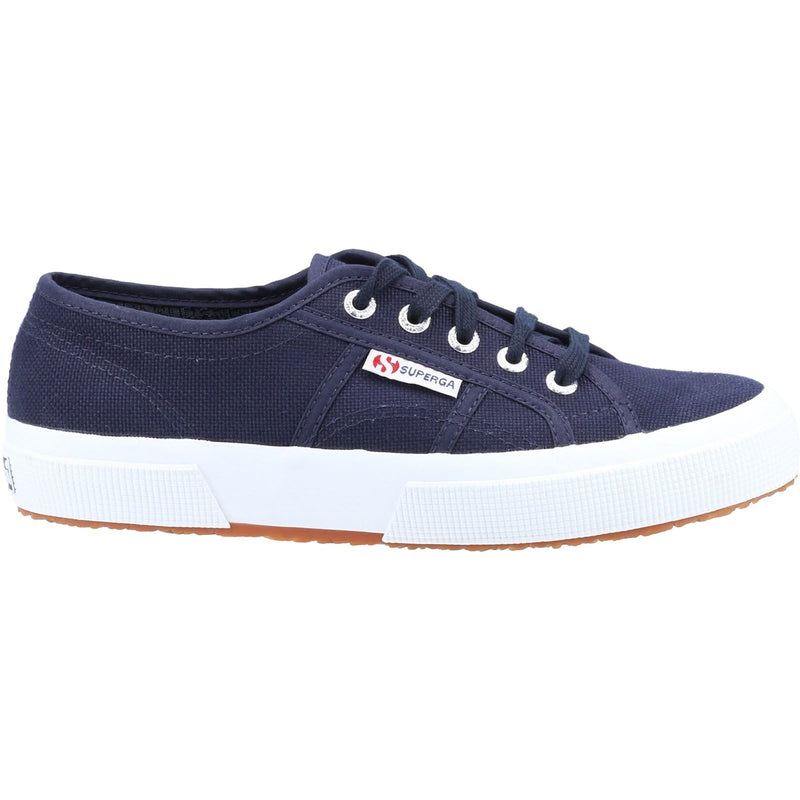 Superga 2750 Cotu Classic 100% Baumwoll-Damensneaker In Marineblau/Weiß