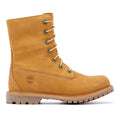 Timberland Warm Lined Waterproof Damenstiefel Aus Braunem Leder