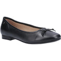 Hush Puppies Naomi Leder Damen Schwarze Flats