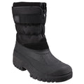 Cotswold Chase Stoff Schwarze Farbe Gummistiefel